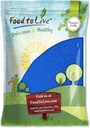 Food to Live Blue Spirulina Powder, 6 Pounds - Pure Raw Blue- Green Algae Extract, Kosher, Vegan, Non- bestrålet, Rich in Phycocyanin, Great for Juices, Smoothies, Shakes, Drinks, og Food Coloring