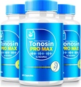 NutraRize (3 Pack) Tonosin Pro Max Kapsler, Official Ear Health Formel, All- Natural supplement til Promote Indre Øre Sundhed, Premium hørelse support, TonosinProMax anmeldelser (180 Kapsler)