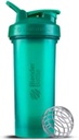 BlenderBottle Shaker Flaske med pille Organizer og opbevaring til protein pulver ProStak System, 22-Ounce, Teal