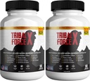 Tribal Force X Extra Strength Natural Supplement, 60 tabletter, Gluten Free, Non- GMO, 30 Day Supply (2)