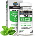 Livets have Dr. Formuleret Multi + energistøtte: Gæret Liposomal Multivitamin + Green Coffee Bean Extract, Rhodiola & Probiotika - Boost Energy, Support fordøjelse og immunforsvar, 30 kapsler