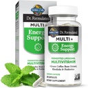 Livets have Dr. Formuleret Multi + energistøtte: Gæret Liposomal Multivitamin + Green Coffee Bean Extract, Rhodiola & Probiotika - Boost Energy, Support fordøjelse og immunforsvar, 30 kapsler
