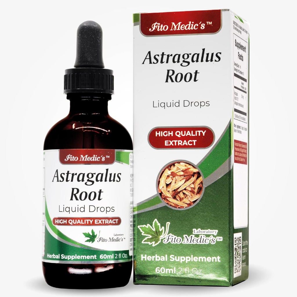 FITO MEDIC 'S Lab - Astragalus Extract- fremmer den samlede sundhed, fra - Astragalus Root - Ultra høj Absorption, Alkoholfri.