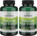 Swanson Shatavari Ayurvedic kvindelige forynger 500 Milligram 120 Kapsler (2 Pack)