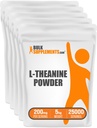Bulkadditions.com L- Theanine Powder - L- Theanine Supplement, L- Theanine 200mg - Amino Amino Supplement, Pure & Gluten Free, 200mg per Serving, 5kg (11 lbs) (Pack of 5)