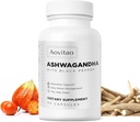 Ashwagandha til kvinder Kosttilskud Kapsler Vegan Stress Relief immunforsvar Support Balancerede energiniveauer og Mood Organic