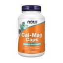 Now Supplements, Cal- Mag Caps med D-vitamin og understøttende mineraler, Understøtter Bone Health *, 240 Veg Kapsler