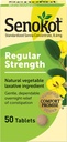 Senokot Regelmæssig styrke Senna Laxative tabletter Forstoppelse Relief for voksne, 50 tal