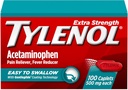 Tylenol Ekstra styrke Let at synke Acetaminophen, Smerte Reliever & Fever Reducer Overtrukne kapsler til voksne med Gentleglide teknologi, 500 mg Ekstra styrke Acetaminophen, 100 ct