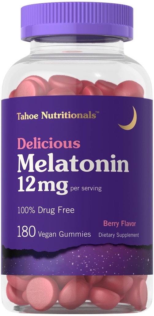 Carlyle Tahoe Nutritionals Melatonin Gummies 12mg