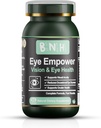 Eye Empower - Blue Light - Slurry Vision - Beskyttelse for tørre Irriterede øjne - Floatere - Træthed - Okulær & Macular Support - Degeneration - Proven Nutrients - Retinal & Corneal - 90 Greve