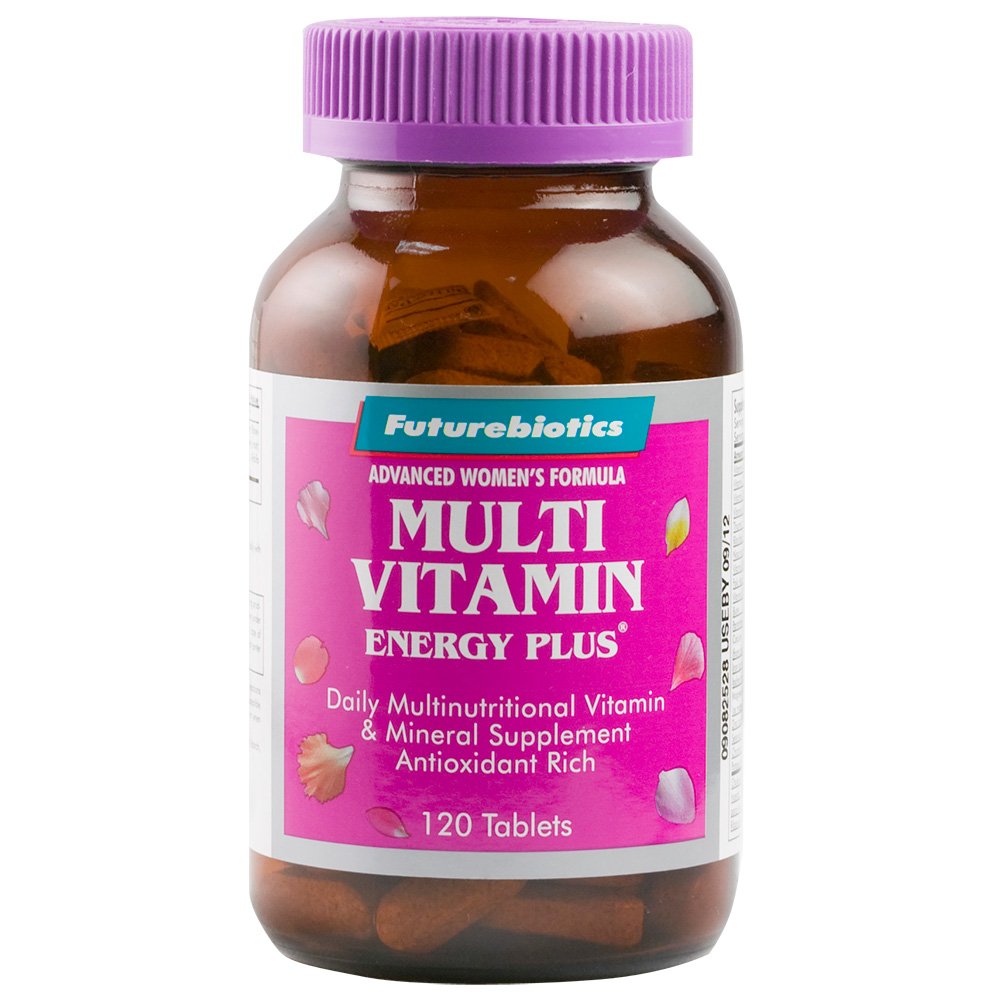 Futurebiotika Multi Vitamin Energy Plus til kvinder, 120 tabletter
