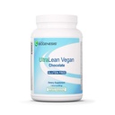 Nutra BioGenesis UltraLean Vegan Chocolate Protein Powder - Plant Based Protein Powder for Mænd & Kvinder, Lactose Free Pea Protein for Muskelstøtte med Mikronutrients & Vitaminer - 1 LB 5,4 oz (635 g)