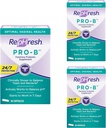 RepHresh Pro- B Probiotisk Feminin supplement kapsler (pakning med 3)