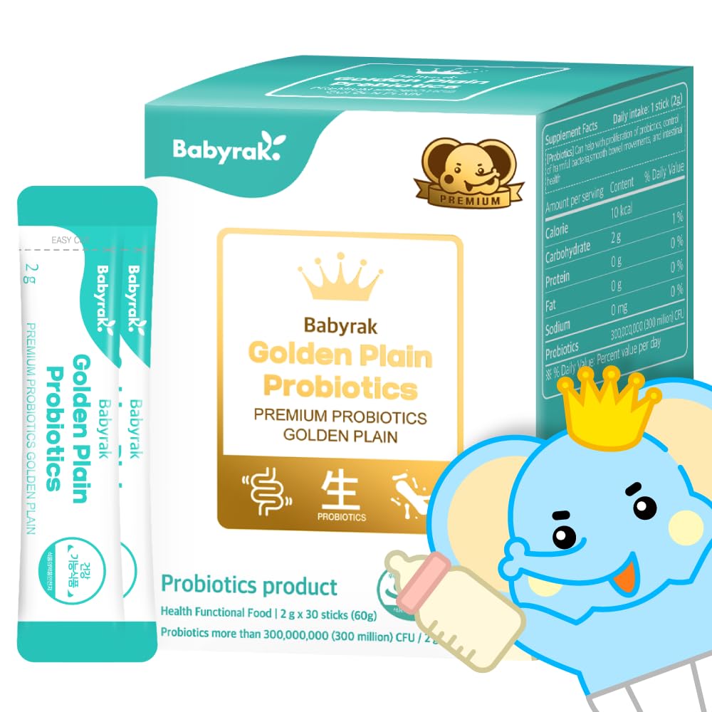 Golden Plain Probiotics I Prebiotics & Probiotics I Ingen kunstige smagsstoffer I Ingen sødestoffer I 30 sticks