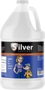 Naturlig immunforsvar supplement, Nano- Sized Silver Solution, immunbooster for børn, Kæledyr & voksne, Renset sølv, Forstærkning af dit immunsystem til kold og fluesæson - 1 Gallon