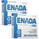 ENADA 10X NADH tillæg med hurtig fungerende formel for aktiv livsstil Budd124; Natural Energy Booster Great for Jet Lag, atletisk ydeevne & Studying Budd124; Forbedrer Stamina og Mental Clarity 60 Lozenges.