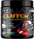 Sender Brand Clutch Turbo - High- Stim Pre- Workout Powerhouse med Beta Alanine, Taurine, Nitrosigine, Tyrosin, Koffein, Bitter Orange, og Alpha Yohimbine til Intense Workouts