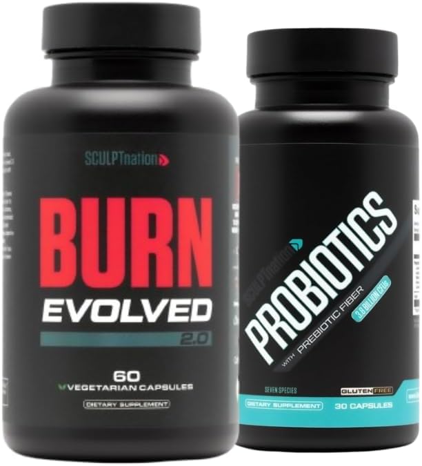 Schedpt Nation af V Shred Burn Evolved 2.0 og Premium Probiotics Bundle