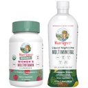 MaryRuth 's Multivitamin Gummies for Women (Cherry & Raspberry) & Liquid Nighttime Multimineral (Ananas) Medical 124; Clean Label Project Verified ® Medical 124; Vegan Medical 124; Beauty, Bedtime Routine, & Samlet sundhed