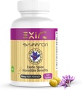 EXIR Saffron Supplement – Eye, Mood, Heart & Stress Support, 120 Tablets – High Potency 30mg Saffron with Safranal for Memory, Energy, Digestive & Emotional Wellness