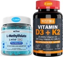 D3 20. 000 IE + K2 (MK7) 200mcg, L- methylFolate 15 mg & Methyl B12 Gummies