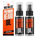 Wild Willies Beard Oil for Mænd - Naturlige ingredienser Promote Deep Conditioning - Fjerner Itch & Dandruff - Deep Softing Treatment - Best Beard Oil & Conditioner - 2 Fl Oz, (Pack of 2)