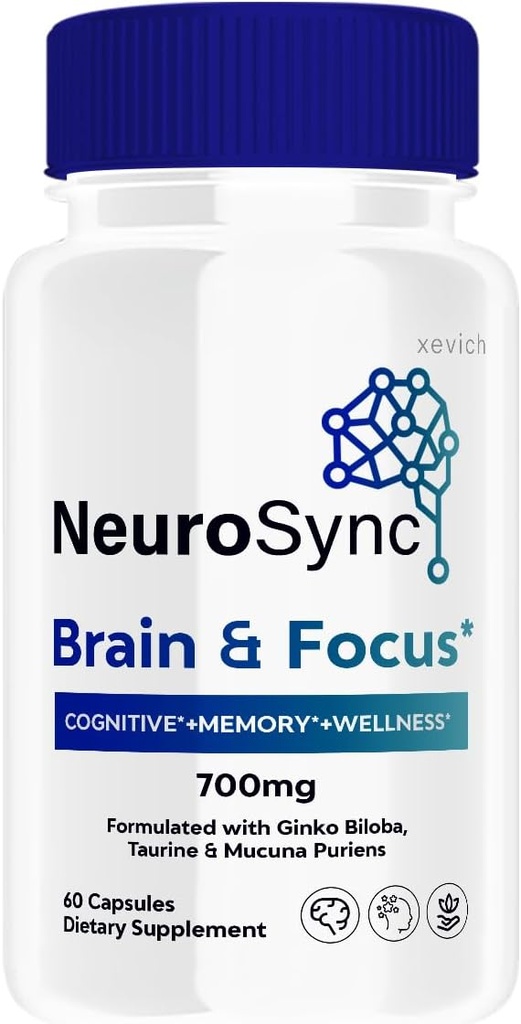 NeuroSync - Neuro Sync Pill Supplement (Single, 60 Capsules)