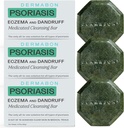 Dermabon 2% Coal Tar Psoriasis Body Wash & Eczema Bar Sæbe (3 Pack)