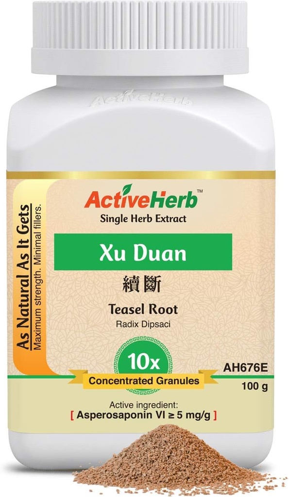 Aktiv Herb - Xu Duan (Teasel Root) - 10 x Koncentreret Granulat