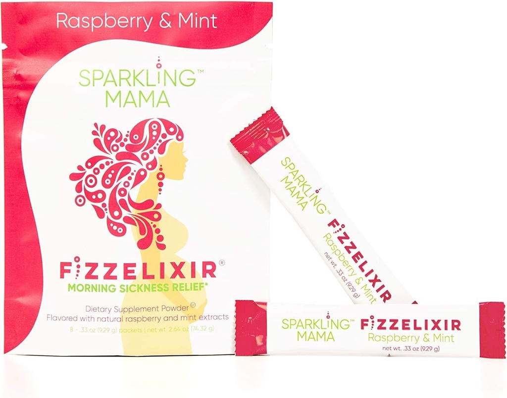 Morgenkvalme og kvalme Støtte til graviditet, drikke mix med vitamin B6, Magnesium & Ingefær