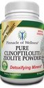 Pure Clinoptilolite Zeolit Powder - Detox Rengøring Kosttilskud - 90 kapsler