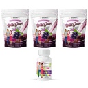 BariatricPal 90- Day Bariatric Vitamin Bundle (Multivitamin ON1 per dag! Kapsler med 45 mg jern - og calciumcitrat Soft Chews 500 mg med probiotika - Wild Grape)