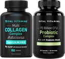 Vital Vitamin Multi Collagen kapsler + Probiotisk kompleks