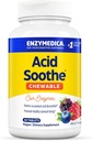 Enzymedica - Chewable Acid Sothe, Understøtter lindring af Lejlighedsvis Heartburn + fordøjelsesbesvær, 30 tæller