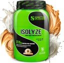 Art Nutrition Isolyze Whey Protein Powder, 100% Whey Isolate for Muscle Building, 27.5g Protein Per Scoop, No Sugar & Low Fat (Vanilla Peanut Butter, 22 Servere)
