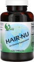 World Organic Hair- Nu Supplement - 120 tabletter
