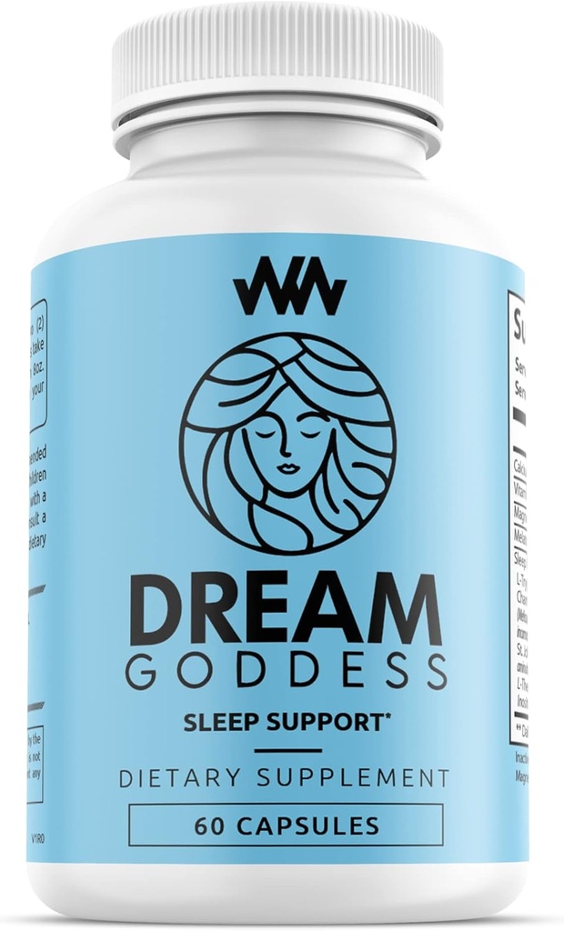 Dame Sleep Support Supplement 124; Kvinde specifik Afslapning Sleep Aid