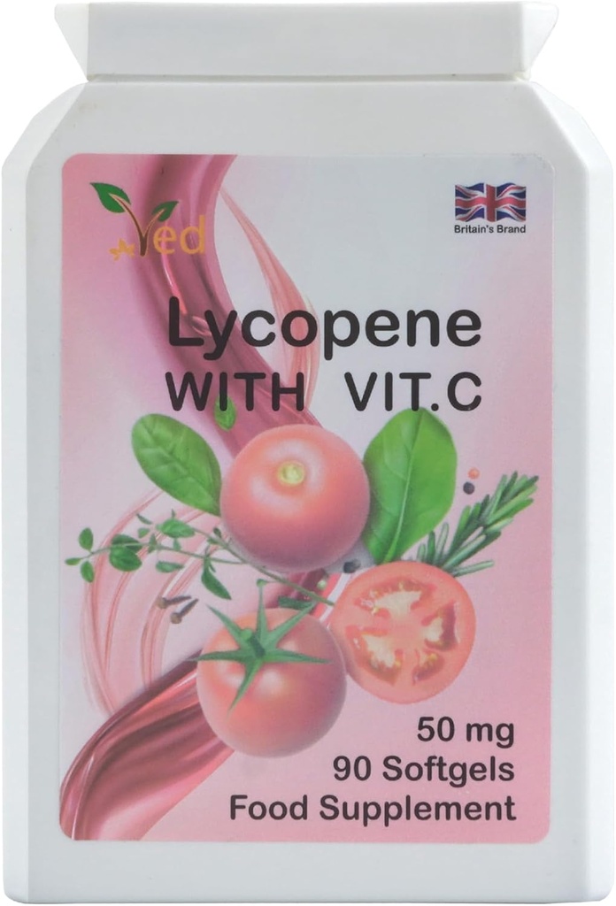 Med Lycopene Supplement Note 124; 50mg x 90 Softgel