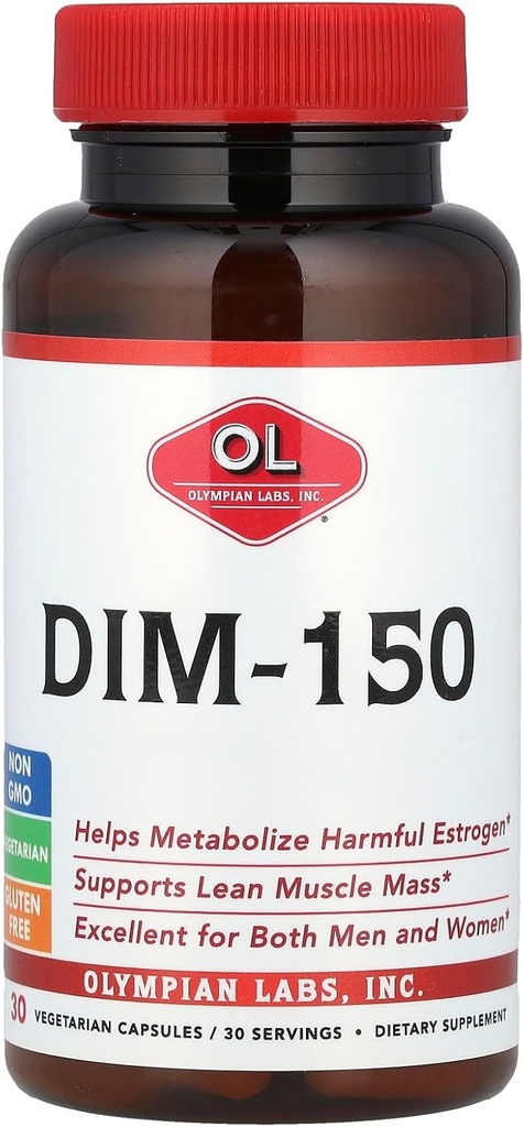 Olympian Labs DIM Extra Strength - 30 vegetariske kapsler