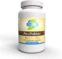 Prioriteret en Vitamin Pre + Probiotiske 120 Vegetariske Kapsler - Støtte til sund Gut Microflora * Klinisk Styrke