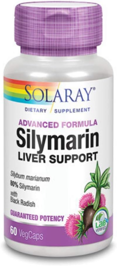 SOLARAY Silymarin Special Formel, Veg Cap (Btl- Plastic) 550mg