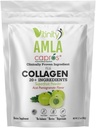 VITINITY AMLA SUPERFOOD 20 + Key Ingredients Collagen (Type 1 & Type 3) Pulver med CENTRALALLY Proven Ingredient (AMLA) for voksne, Fast-Active Liquid DeLIVERY (30 dages forsyning)