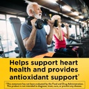 Nature Made CoQ10 100mg med Black Pepper Extract for Enhanced Nutrient Absorption, Kosttilskud til Heart Health Support, 30 Softgels, 30 Day Supply (pakke med 2)