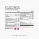 Dr. Brighten Prenatal Plus og kvinders Probiotiske Graviditet Support Bundle - Vitamin, Mineraler, Probiotika, Prebiotika, og Antioxidanter til Gravide eller Sygeplejerske Mødre, Non- GMO Vegan, No Gluten