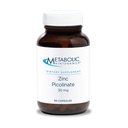Metabolisk vedligeholdelse Zinkpicolinat 30 mg - Zinktilskud til mænd og kvinder med C-vitamin, Pure Mineral Support Complex for immunforsvar, 30mg Per kapsel - 90 kapsler