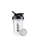 BlenderBottle Classic V2 Shaker Flaske Perfekt til Protein Shakes og Pre Workout, 20-Ounce, Clear / Black