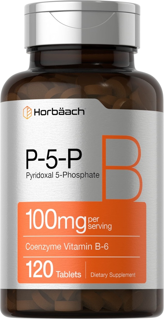 Horbäach P5P Aktiveret vitamin B6 100 mg