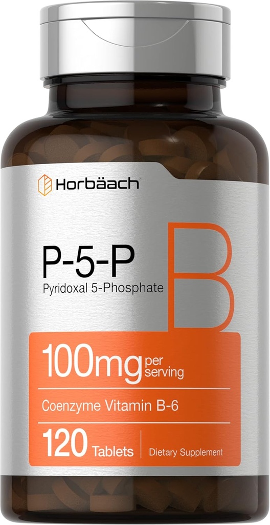 Horbäach P5P Aktiveret vitamin B6 100 mg