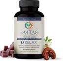 LeVITA8 Premium Reishi Mushroom Sleep Gummies - 100% Natural BlackBerry Flavor - fremmer rolig & Mood Balance for Deep Sleep - 1 måned Tilgang til Natural Sleep Aid Melatonin-fri